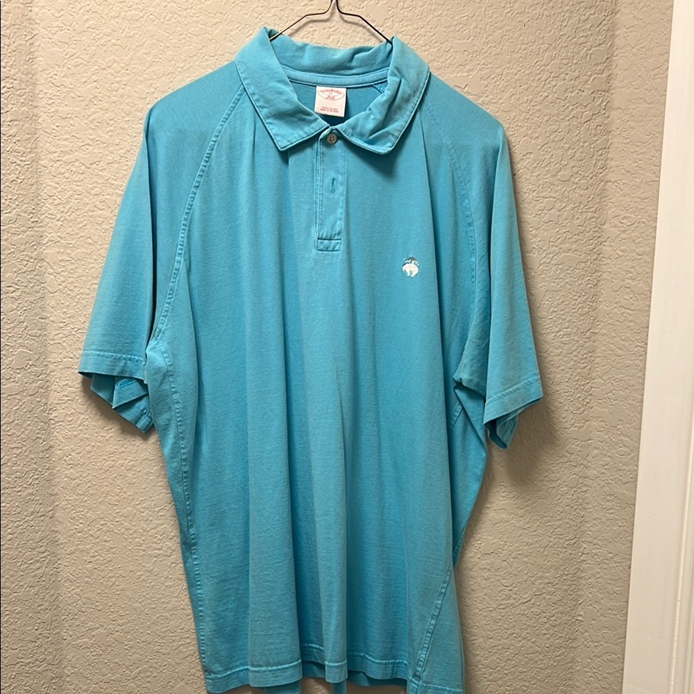 Brooks Brothers Men's Blue Polo Shirt